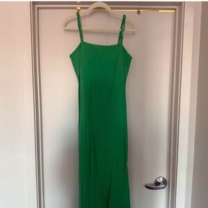 Antonia Melani Green Maxi Dress